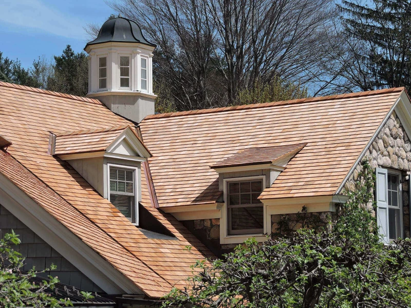 Wood Shingle Roofing Image #1