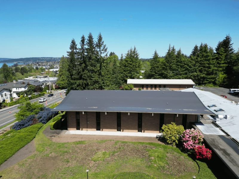 Kirkland Commercial Flex PVC Roofing in Dark Brown