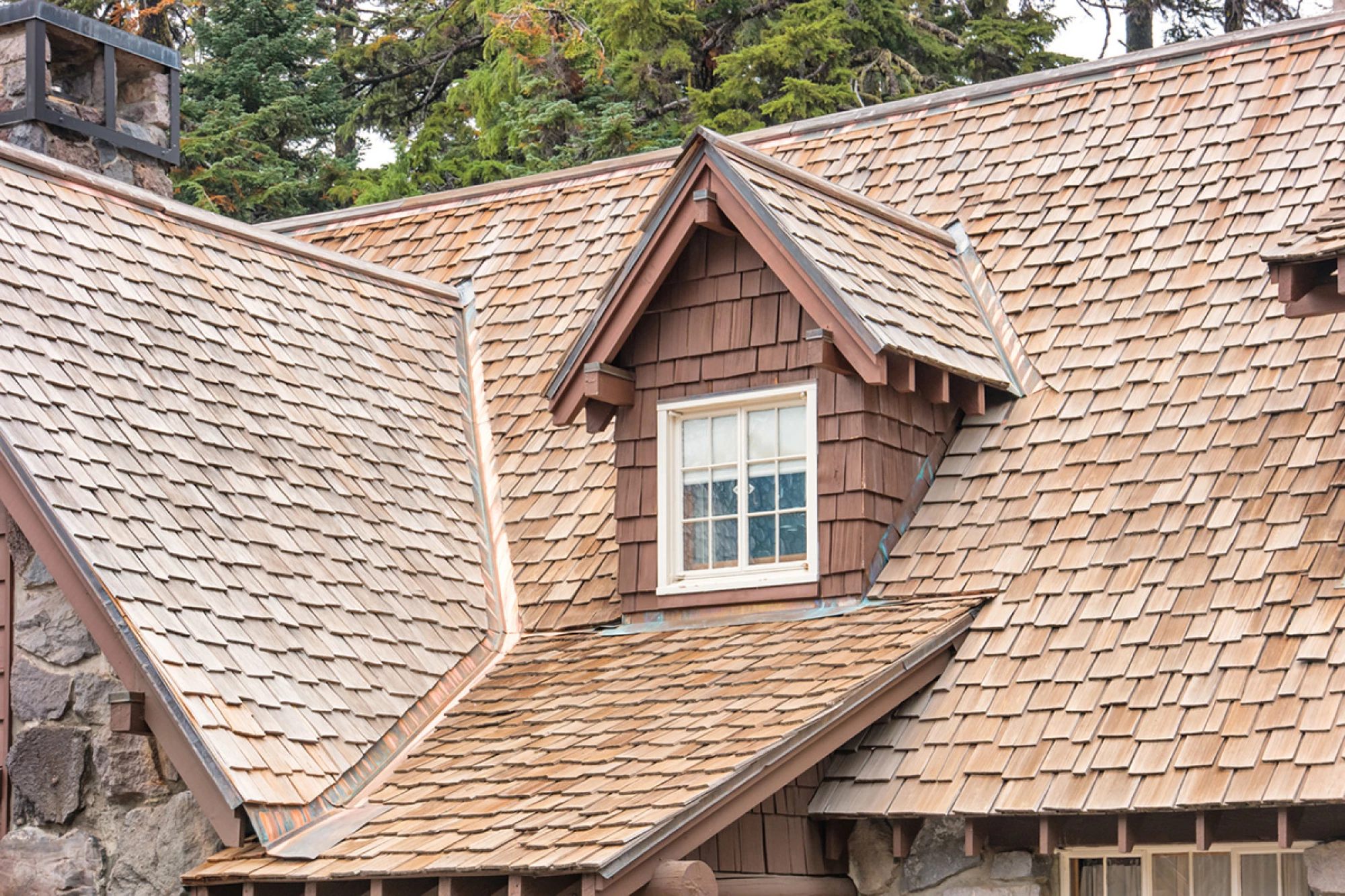 Wood Shingle Roofing